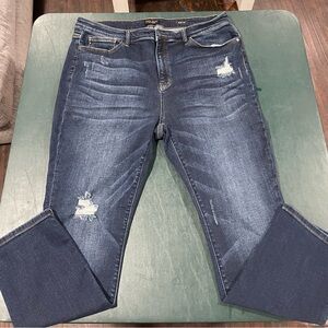 Plus size Judy Blue distressed jeans size 3XL